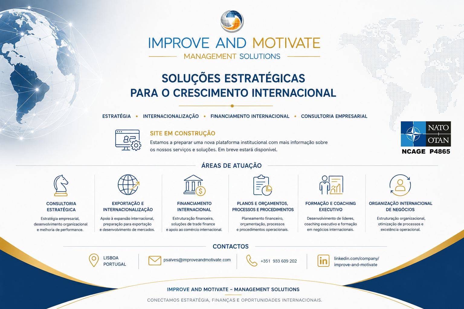 Improve and Motivate - Soluções estratégicas para o crescimento internacional